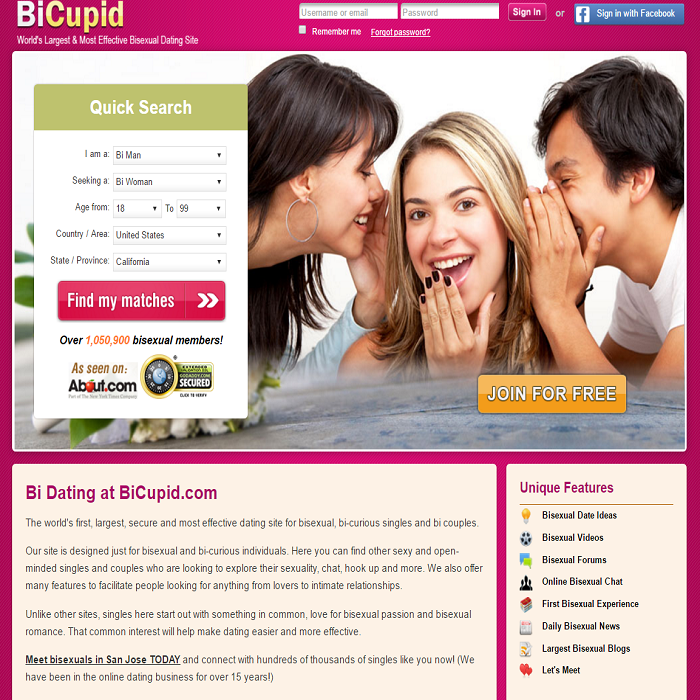 Bi Cupid Homepage